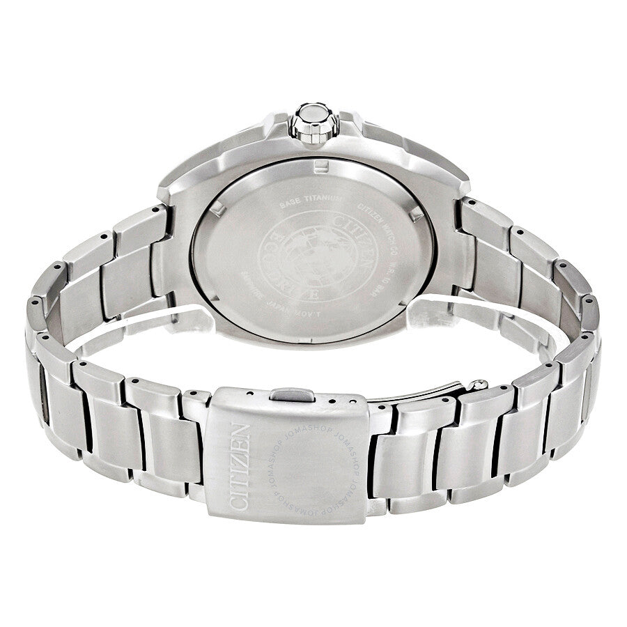 Citizen Eco-Drive Titanium Sapphire Crystal Black Dial Men's Watch AW1400-52E - Dawson Watches #3
