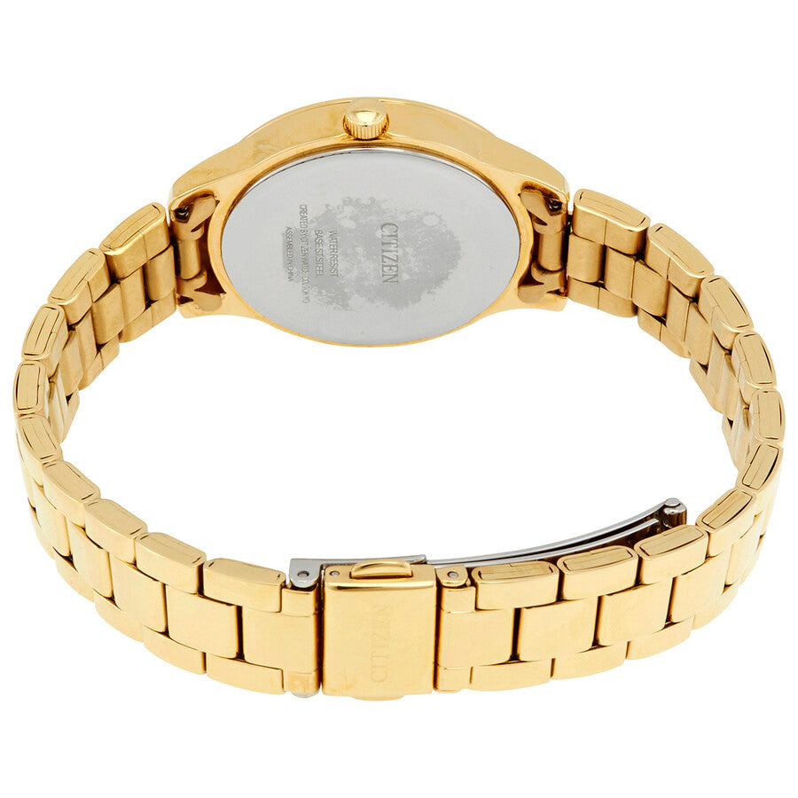 Citizen Black Dial Quartz Ladies Crystal Watch EL3082-55E - Dawson Watches #3