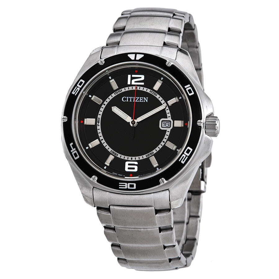 Citizen Black Dial Quartz Men's Watch BK2520-53E - Dawson Watches