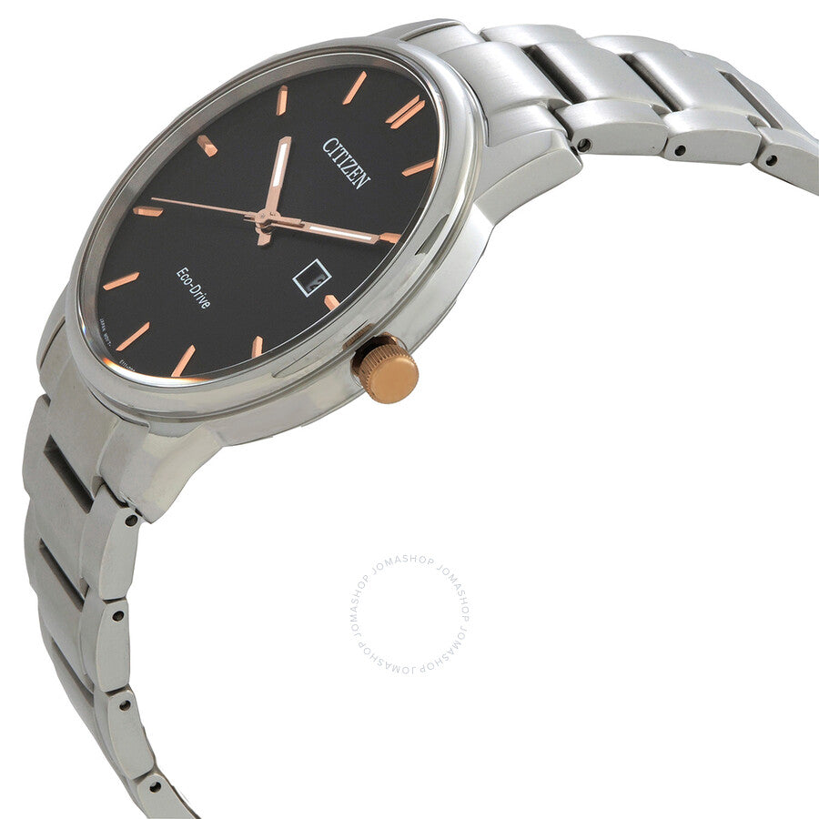 Citizen Black Dial Stainless Steel Band Men's Watch Bm6977-70E - Dawson Watches #2