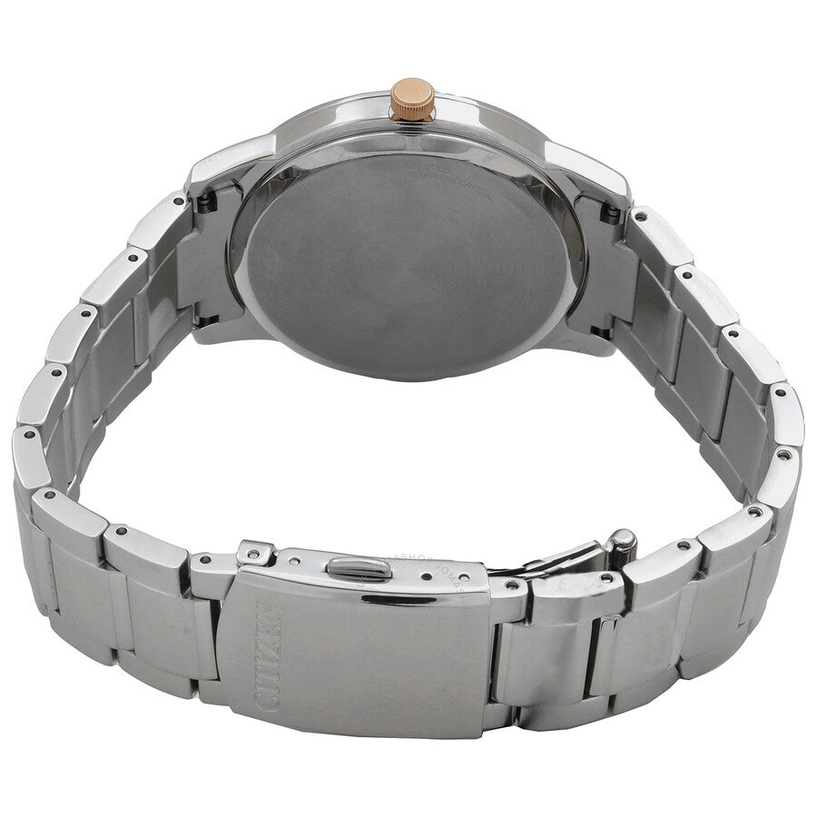 Citizen Black Dial Stainless Steel Band Men's Watch Bm6977-70E - Dawson Watches #3