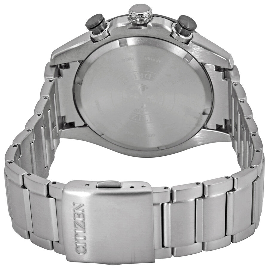 Citizen Blue Dial Eco-Drive Super Titanium Chronograph Watch CA4241-55L - Dawson Watches #3