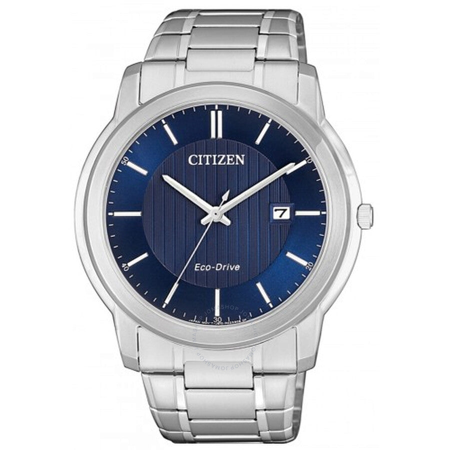 Citizen Blue Dial Stainless Steel Men's Watch AW1211-80L - Dawson Watches