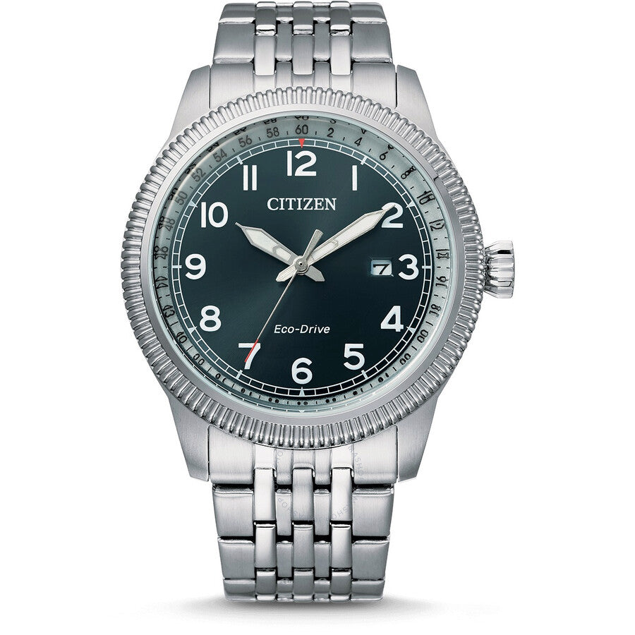 Citizen Blue Dial Stainless Steel Men's Watch BM7480-81L - Dawson Watches