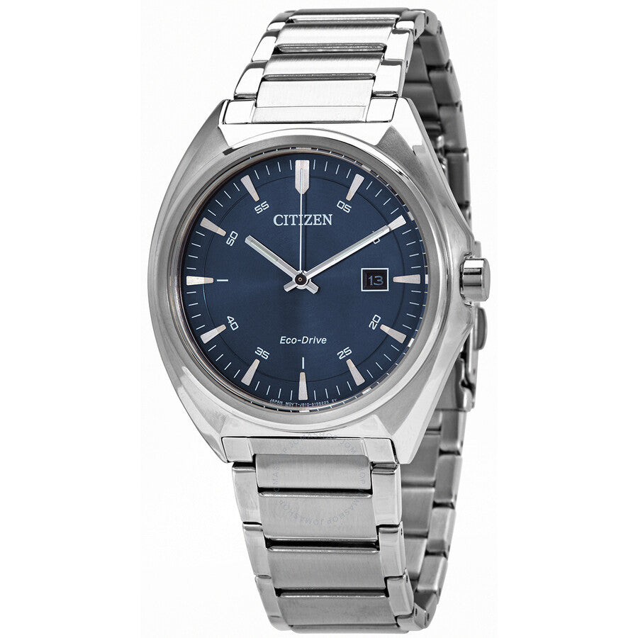 Citizen Blue Dial Stainless Steel Men's Watch AW1570-52L - Dawson Watches