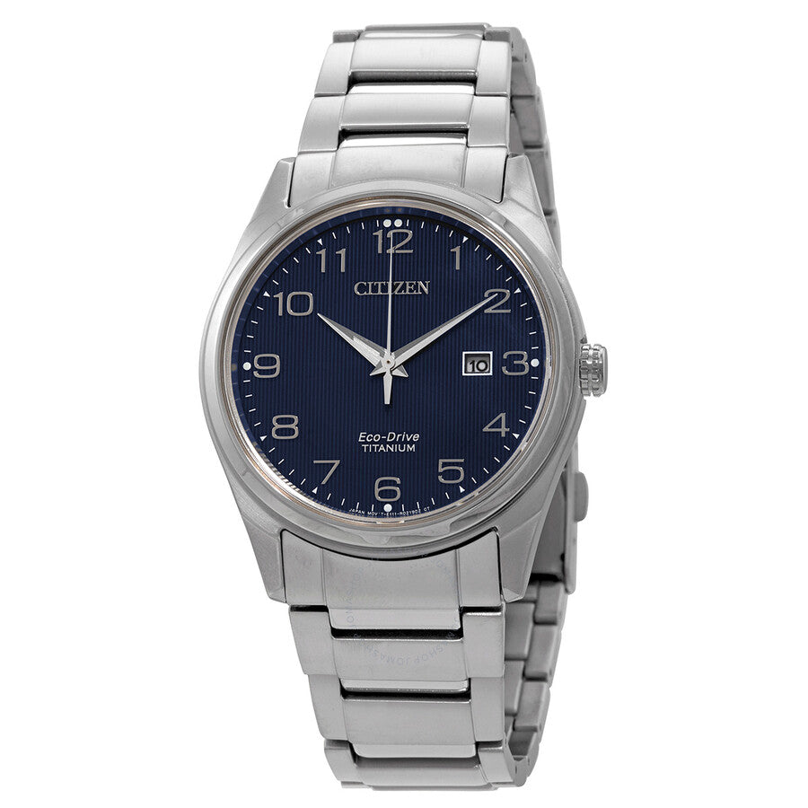 Citizen Blue Dial Titanium Men's Watch BM7360-82M - Dawson Watches