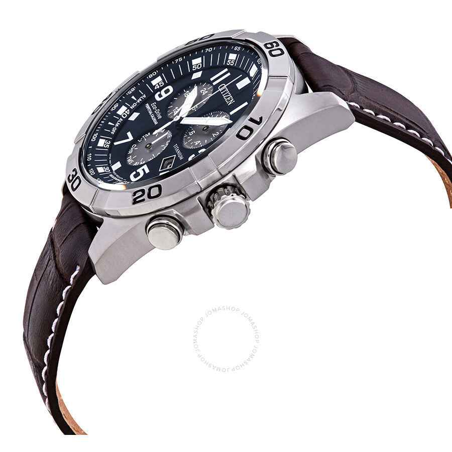 Citizen Brycen Chronograph Dark Blue Dial Men's Watch BL5551-06L - Dawson Watches #2