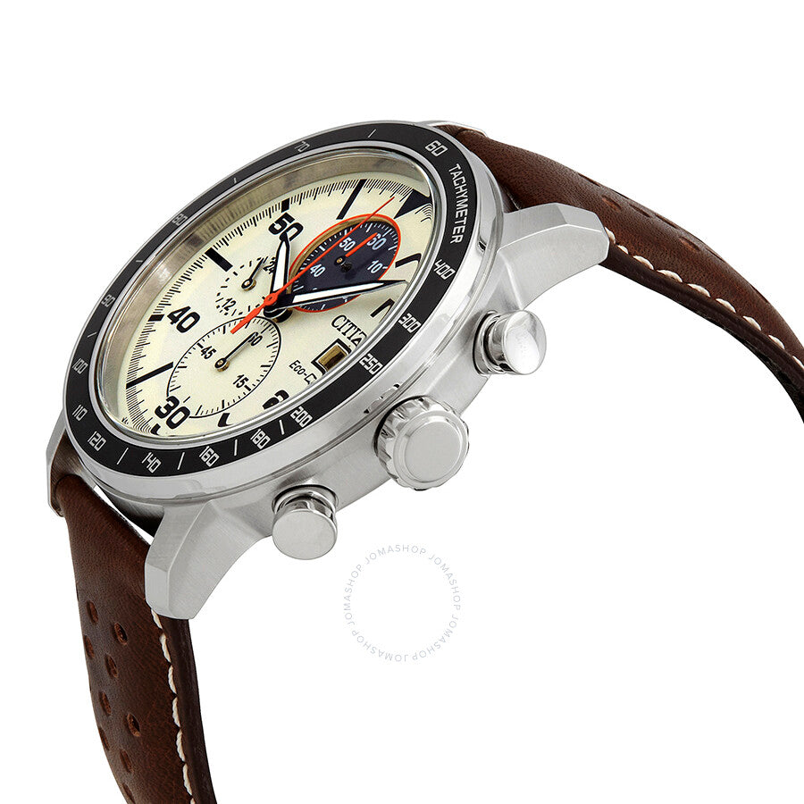Citizen Brycen Chronograph Light Brown Dial Men's Watch CA0649-06X - Dawson Watches #2