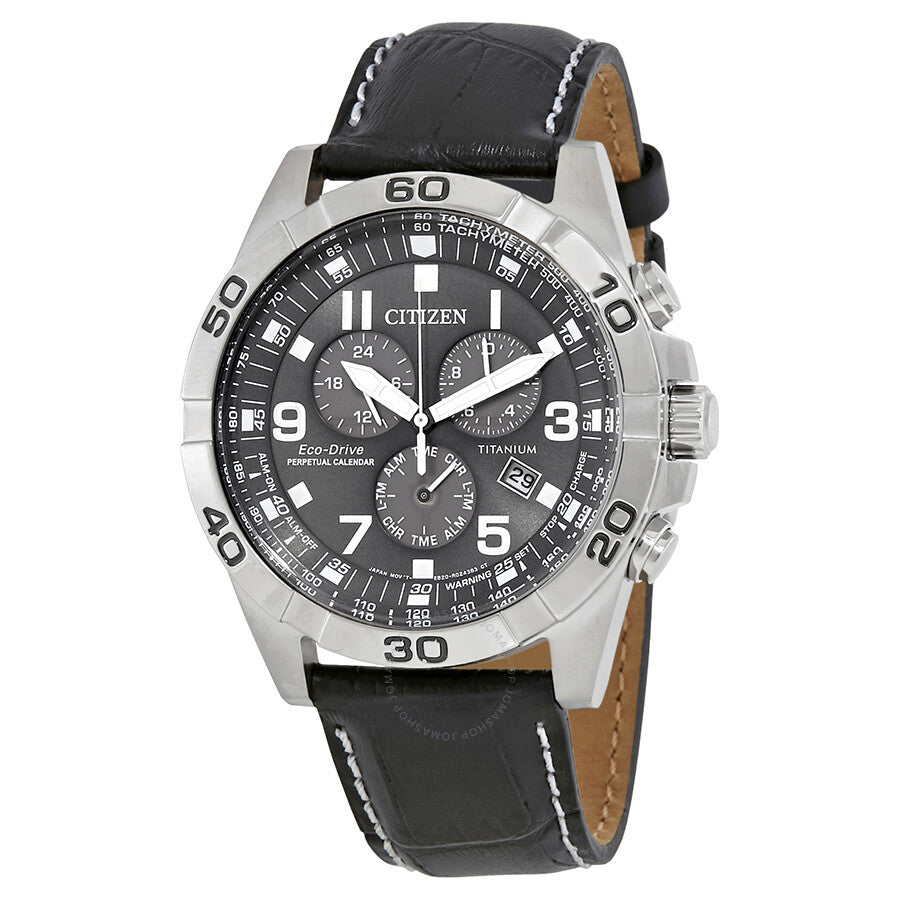 Citizen Brycen Perpetual Alarm Chronograph Men's Watch BL5551-14H - Dawson Watches