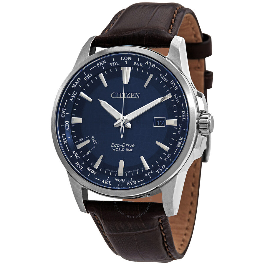 Citizen Brycen World Time Blue Dial Men's Watch BX1000-06L - Dawson Watches