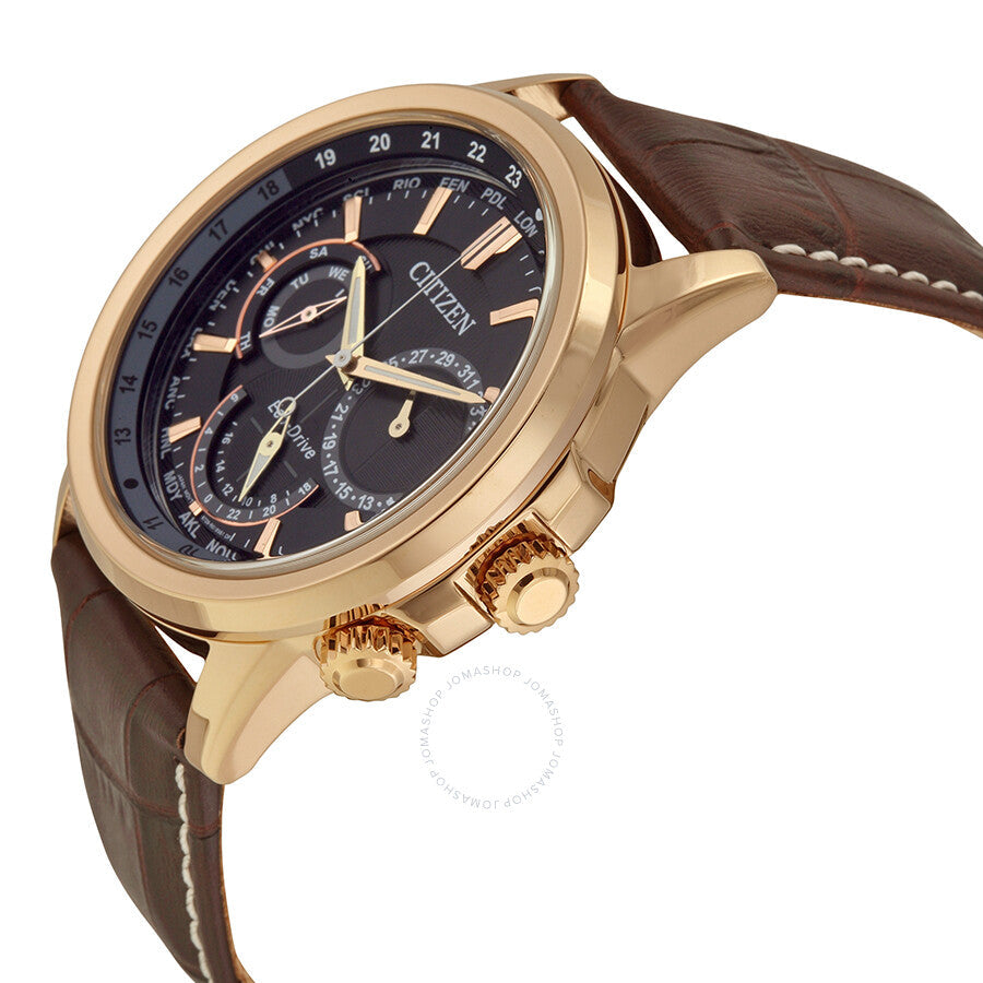 Citizen Calendrier Eco-Drive Black Dial Men's Watch BU2023-04E - Dawson Watches #2