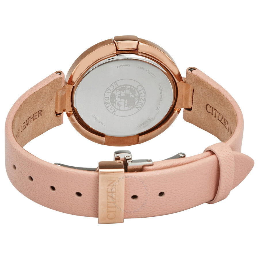 Citizen Capella Diamond Mother of Pearl Dial Ladies Watch EX1513-18D - Dawson Watches #3