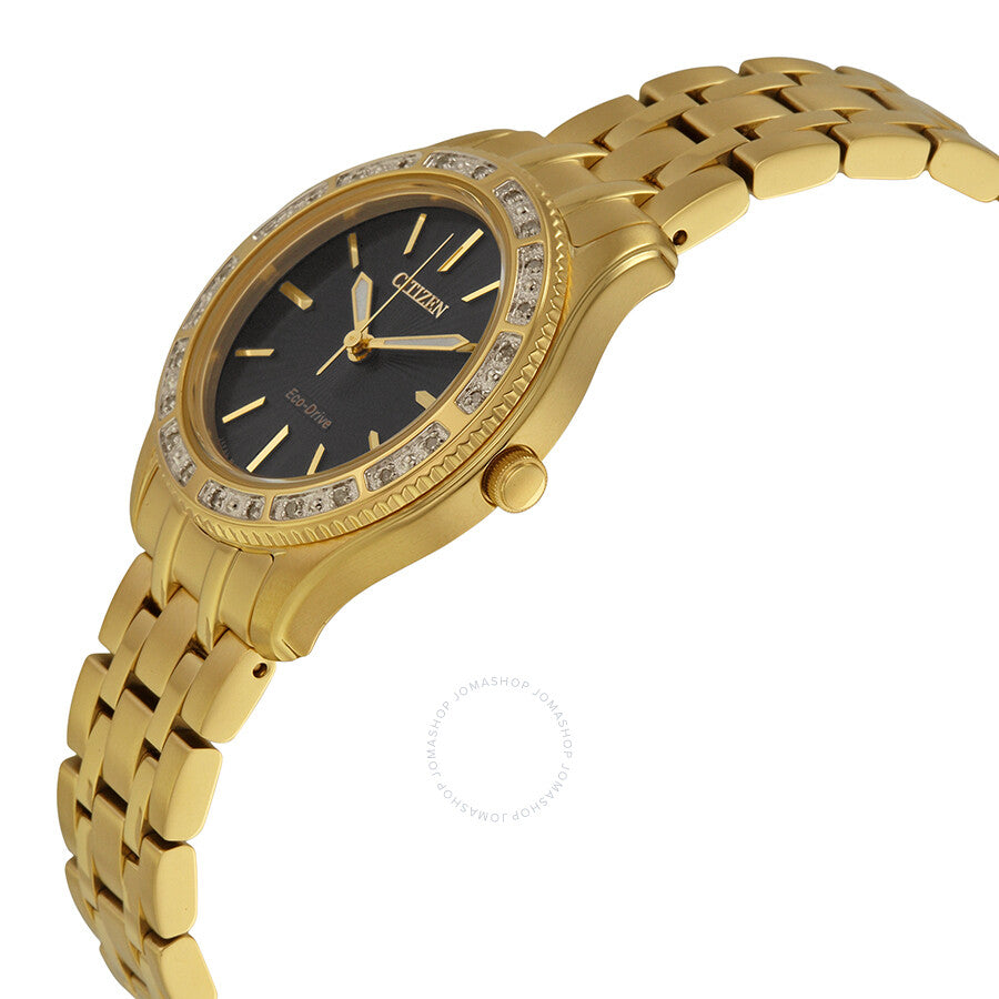 Citizen Carina Black Dial Ladies Watch EM0242-51E - Dawson Watches #2