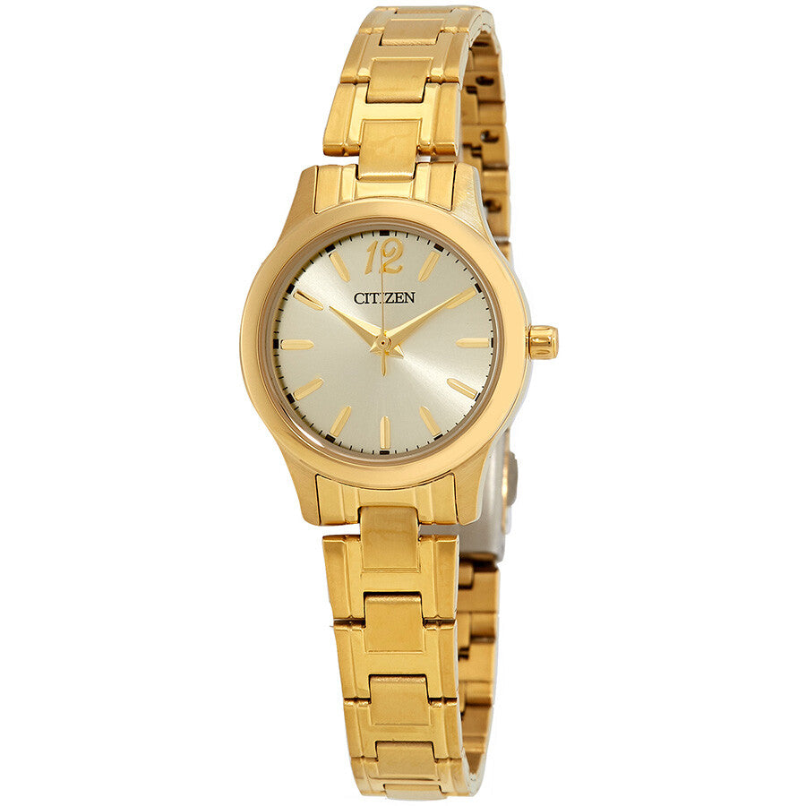Citizen Champagne Dial Ladies Watch EL3032-53P - Dawson Watches