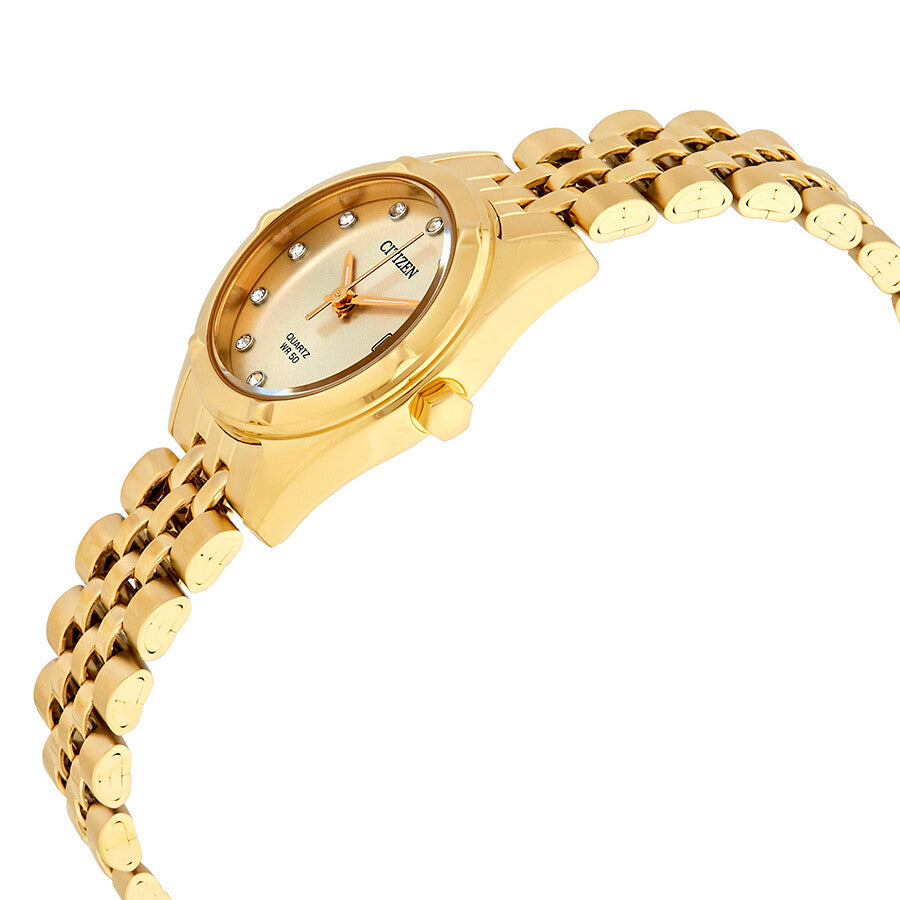 Citizen Champagne Dial Yellow Gold-tone Ladies Watch EU6052-53P - Dawson Watches #2