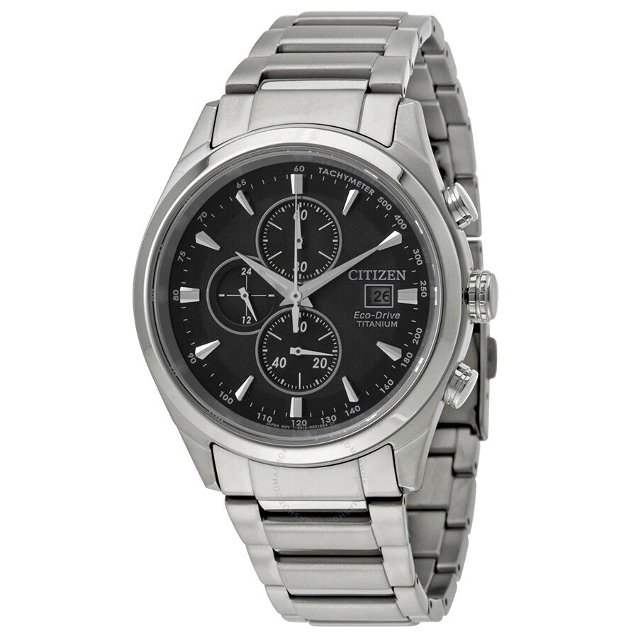 Citizen Chandler Chronograph Black Dial Men's Watch CA0650-58E - Dawson Watches