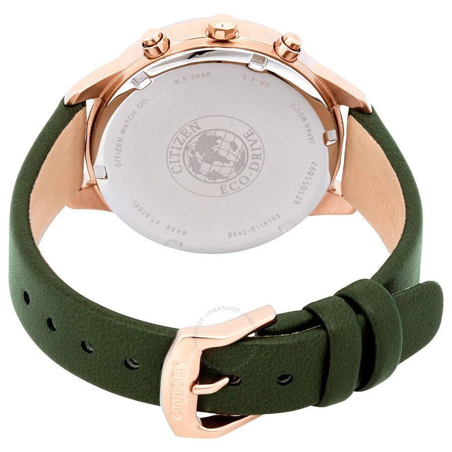 Citizen Chandler Chronograph Mother of Pearl Ladies Watch FB2008-01D - Dawson Watches #3