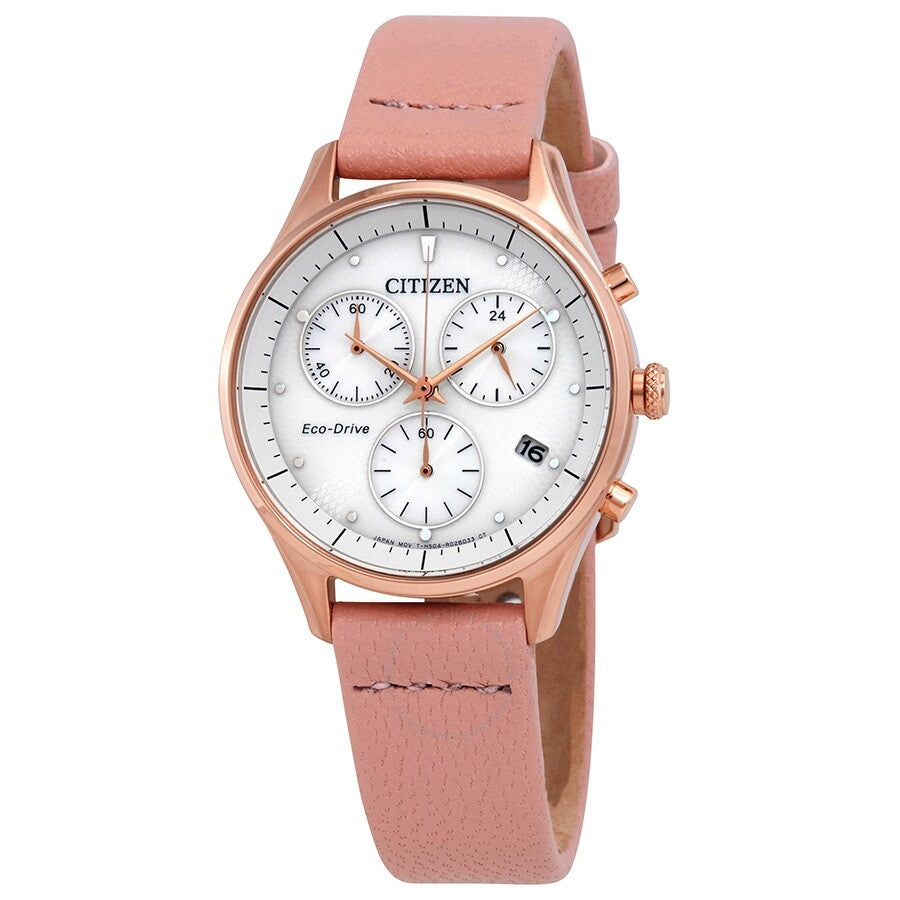 Citizen Chandler Eco-Drive Chronograph Ladies Watch FB1443-08A - Dawson Watches