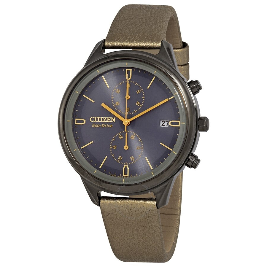 Citizen Chandler Eco-Drive Chronograph Ladies Watch FB2007-04H - Dawson Watches