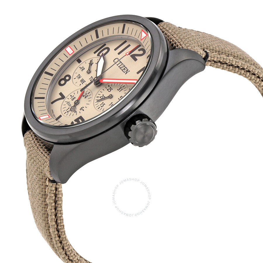 Citizen Chandler Multi-Function Beige Dial Men's Watch BU2055-08X - Dawson Watches #2