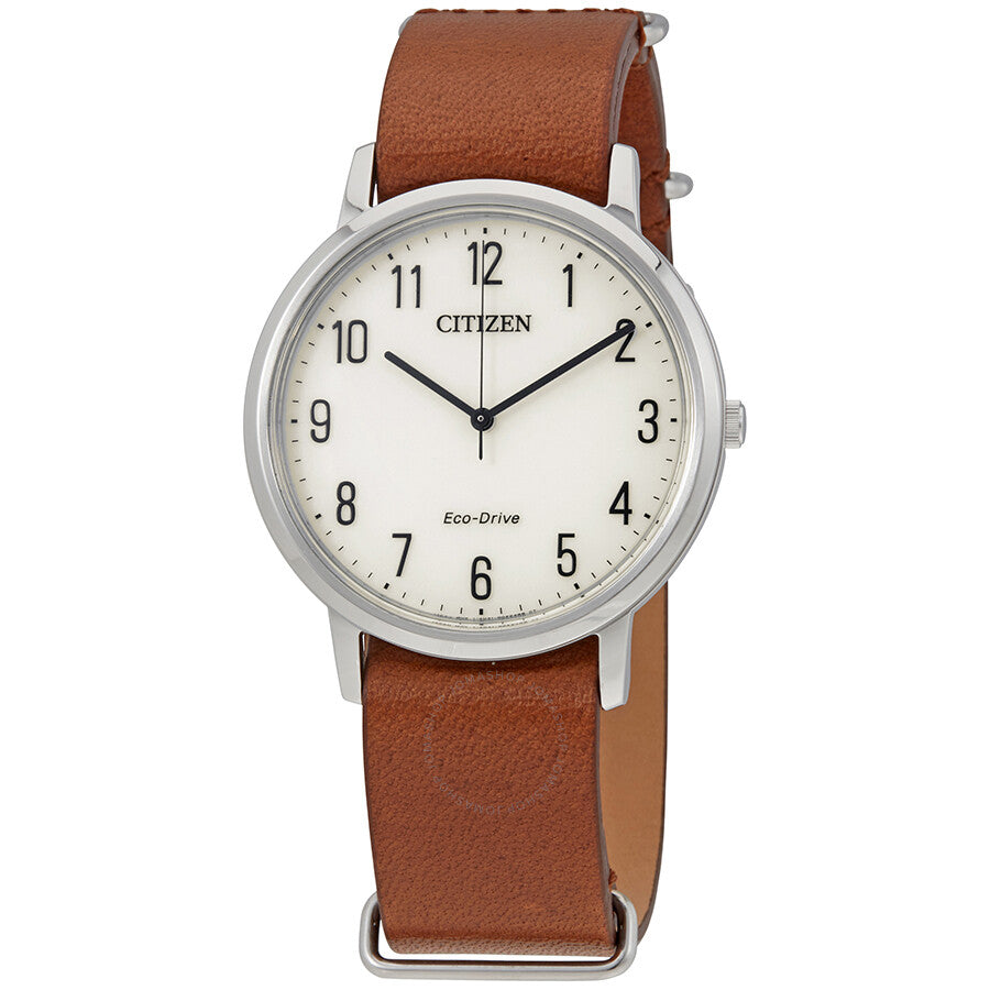 Citizen Chandler Parchment White Dial Men's Watch BJ6500-21A - Dawson Watches