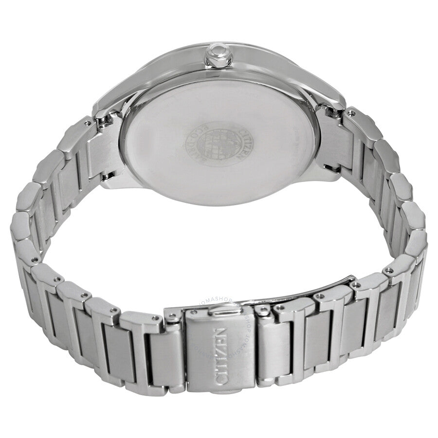 Citizen Chandler Silver Dial Stainless Steel Ladies Watch FE6100-59A - Dawson Watches #3