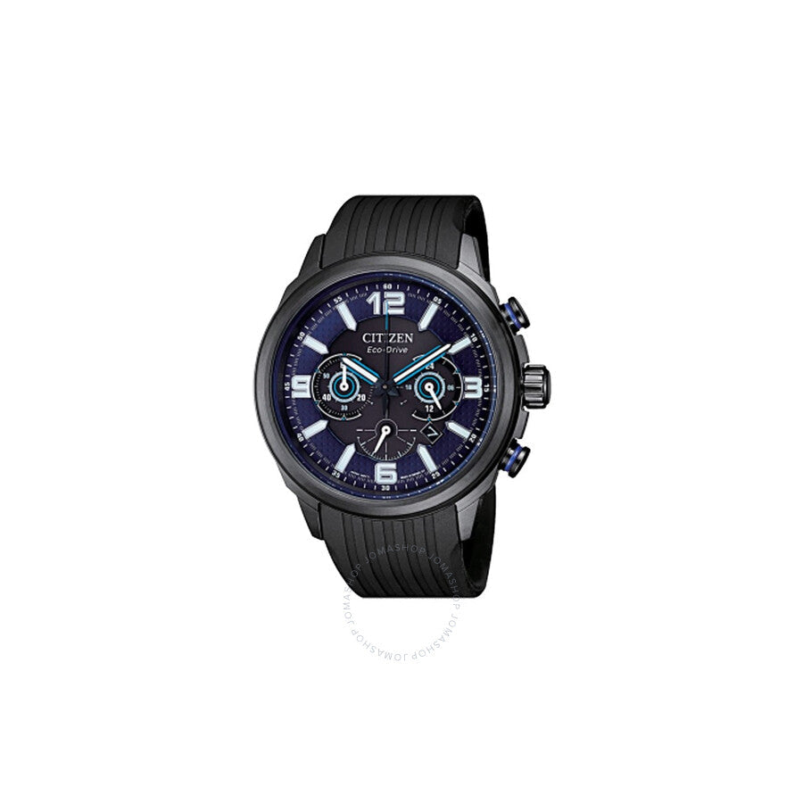 Citizen Chrono Sport Chronograph Black Dial Men's Eco-Drive Watch CA4385-12E - Dawson Watches