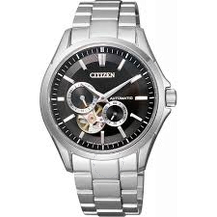 Citizen Chronograph Automatic Black Dial Men's Watch NP1010-51E - Dawson Watches