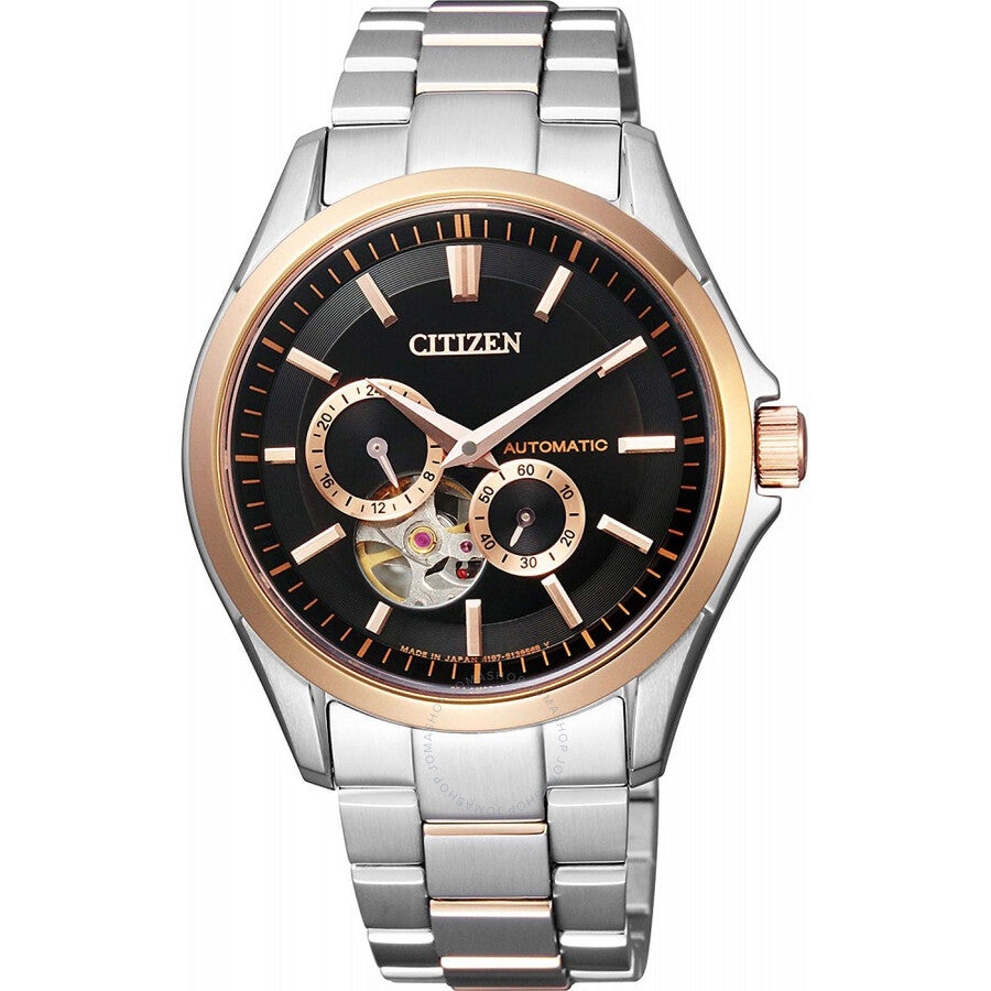Citizen Chronograph Automatic Black Dial Smart Watch NP1014-51E - Dawson Watches