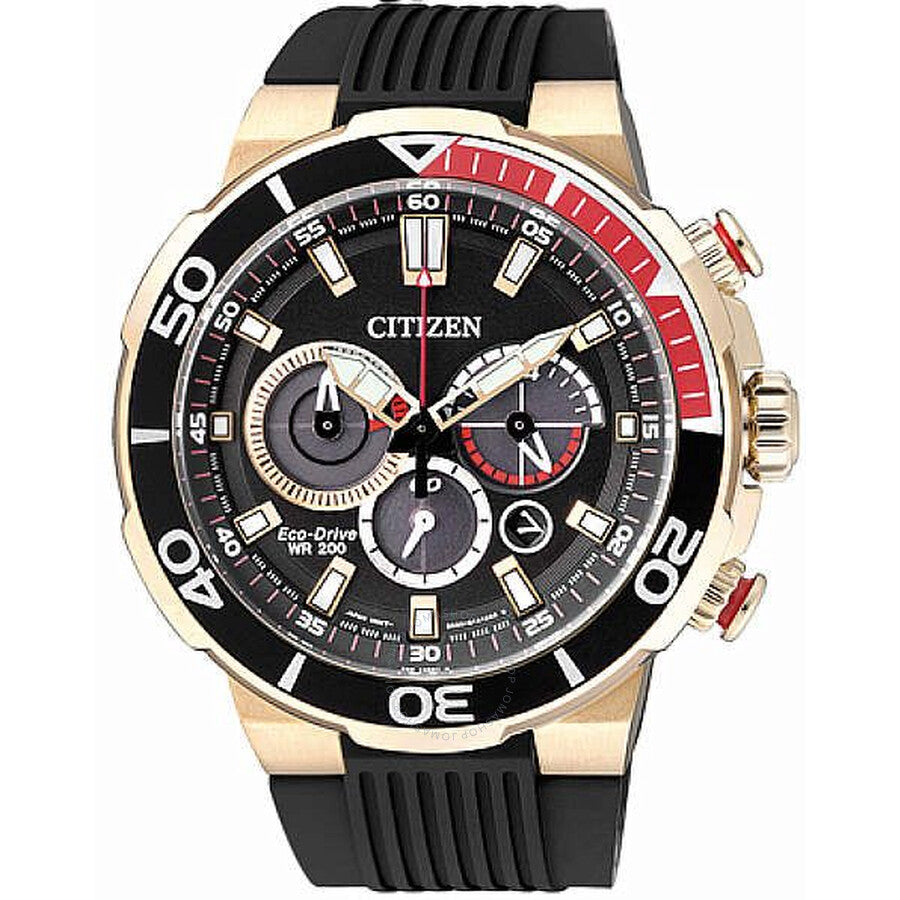 Citizen Chronograph Black Dial Men's Watch CA4252-08E - Dawson Watches