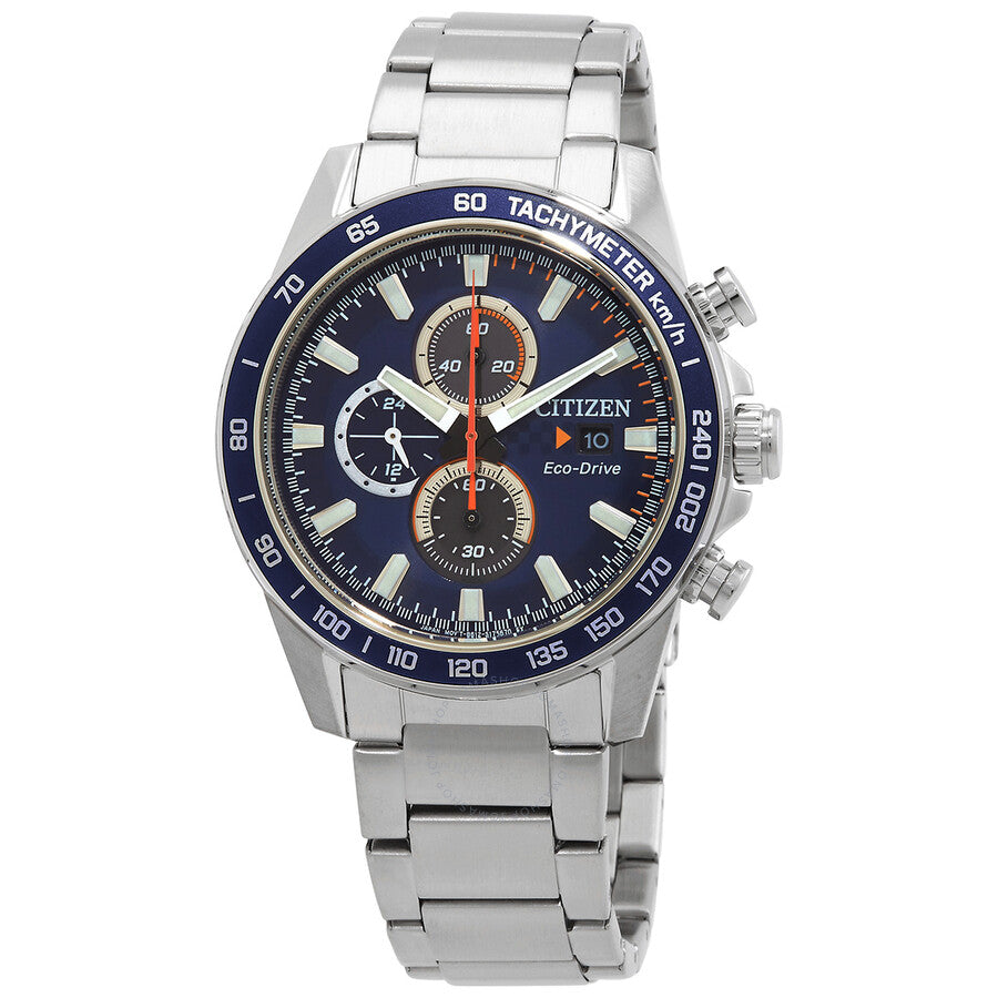 Citizen Chronograph Blue Dial Men's Watch CA0781-84L - The Watches Men & Co