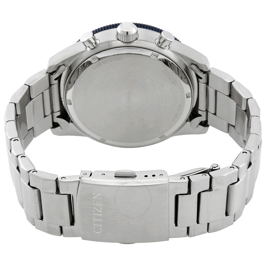 Citizen Chronograph Eco-Drive Blue Dial Men's Watch CA4554-84L - The Watches Men & Co #3