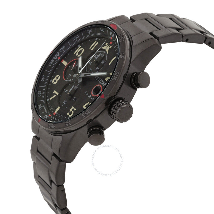 Citizen Chronograph Eco-Drive Black Dial Men's Watch CA0797-50E - Dawson Watches #2