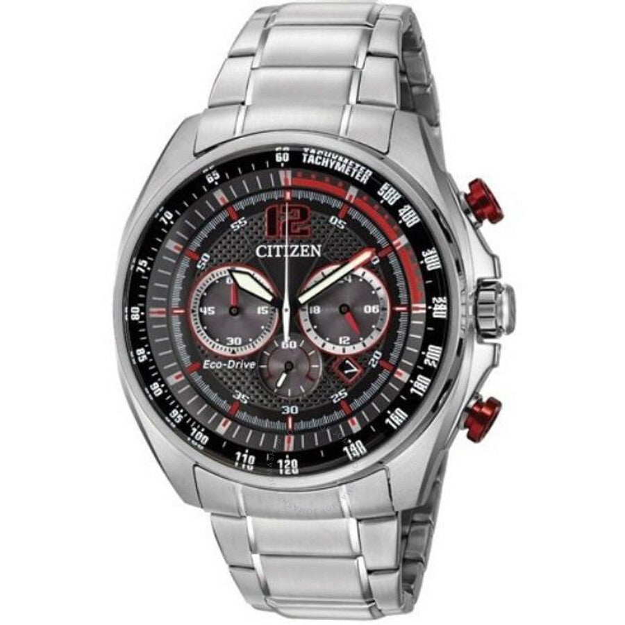 Citizen Chronograph Eco-Drive Black Dial Men's Watch CA4191-51E - Dawson Watches