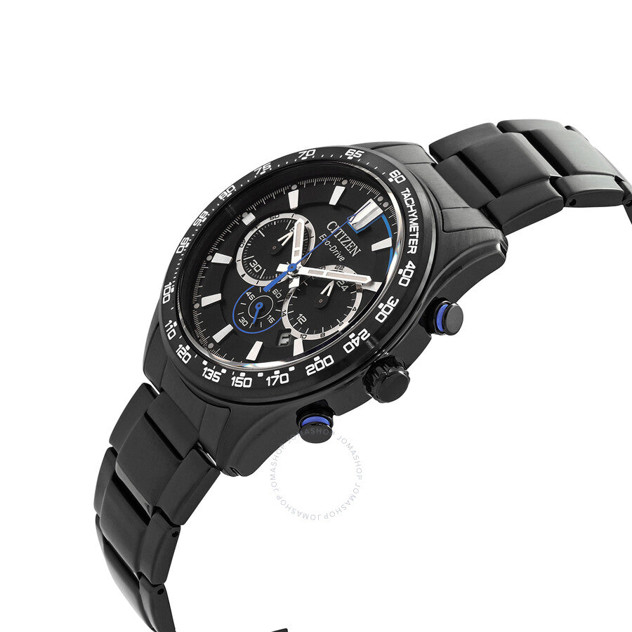 Citizen Chronograph Eco-Drive Black Dial Men's Watch CA4485-85E - Dawson Watches #2