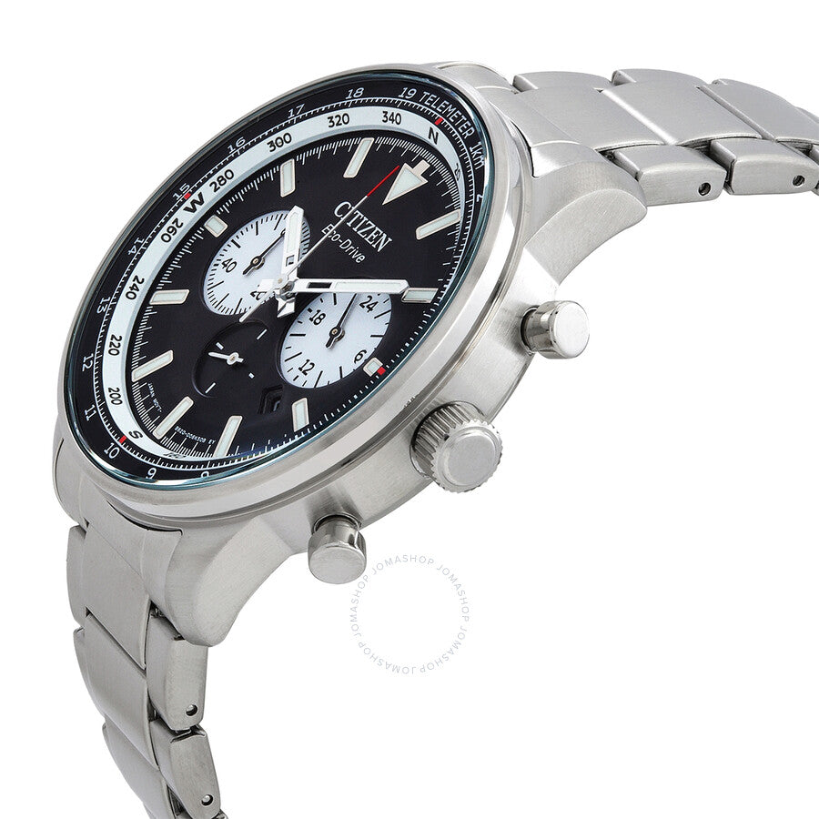 Citizen Chronograph Eco-Drive Black Dial Men's Watch CA4500-91E - Dawson Watches #2