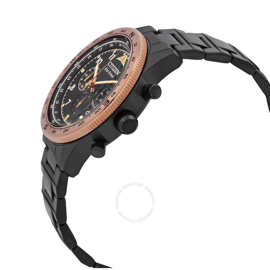 Citizen Chronograph Eco-Drive Black Dial Men's Watch CA4556-89E - Dawson Watches #2