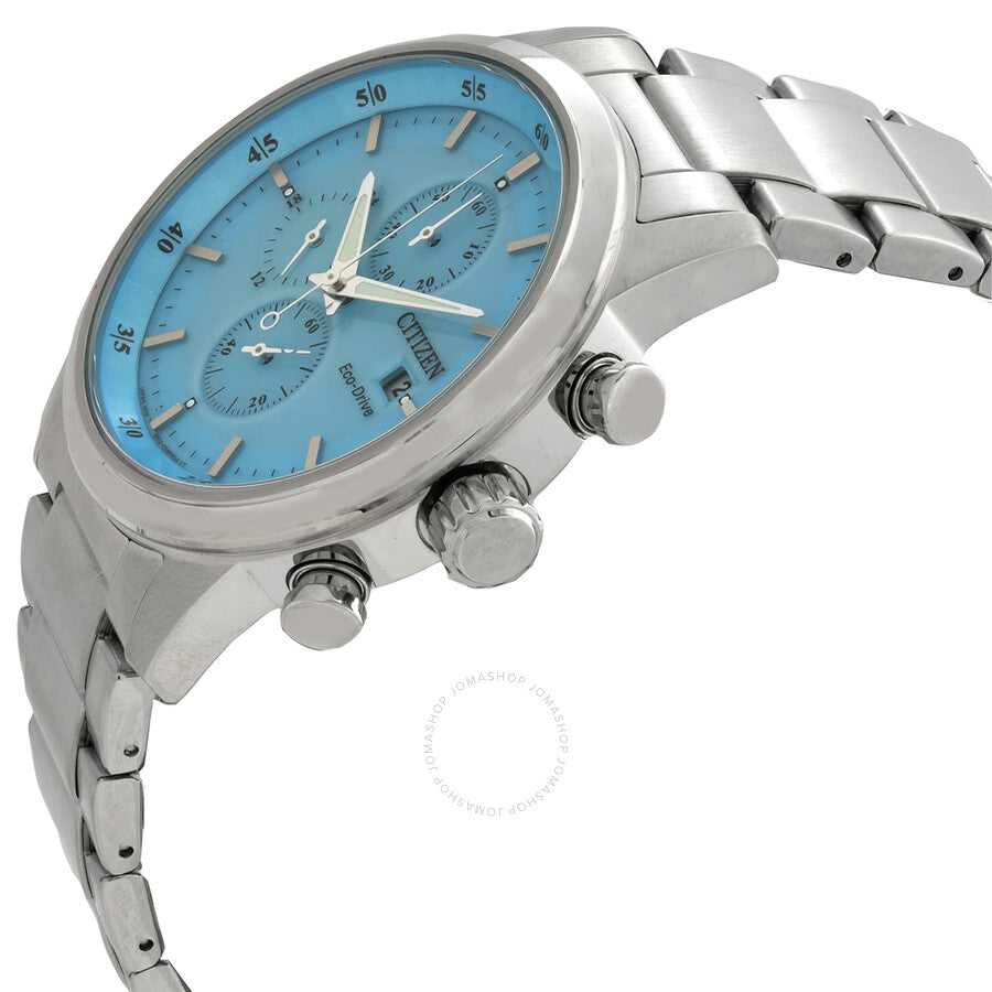 Citizen Chronograph Eco-Drive Blue Dial Men's Watch CA0748-80L - Dawson Watches #2