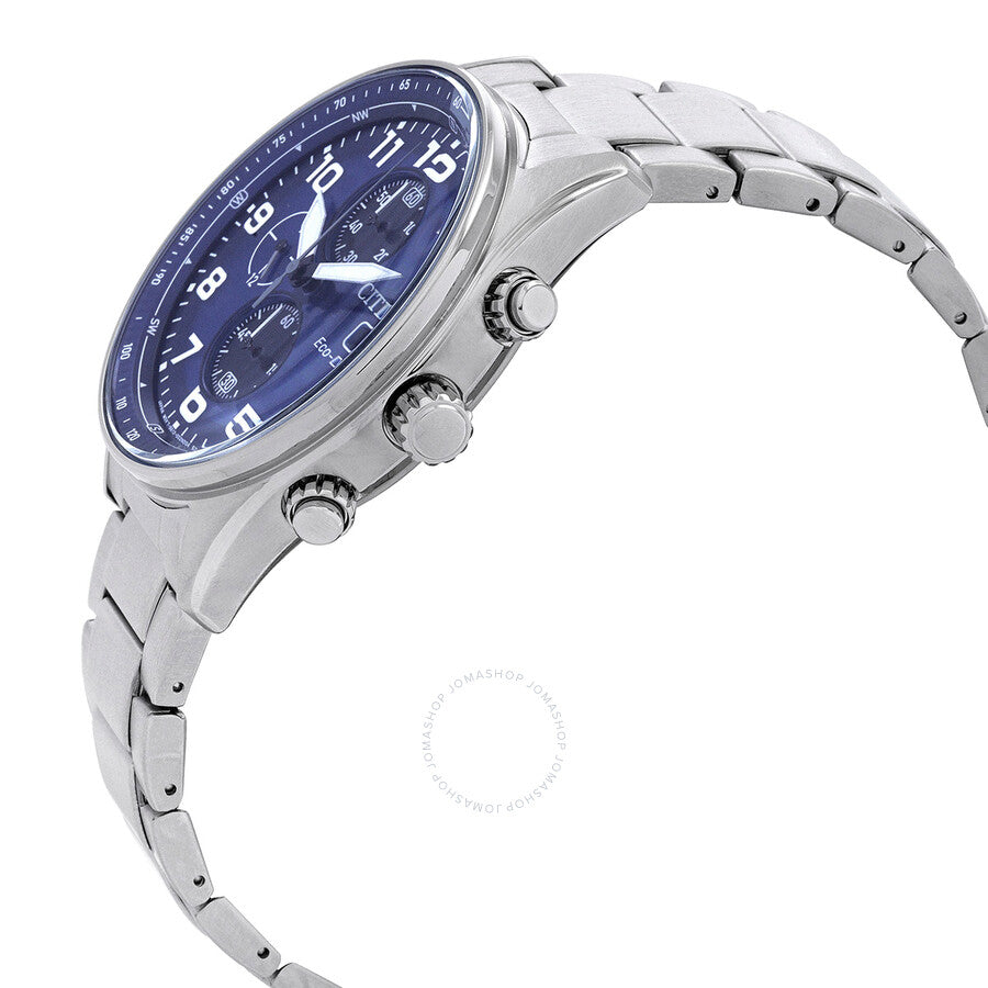 Citizen Chronograph Eco-Drive Blue Dial Men's Watch CA0770-72L - Dawson Watches #2