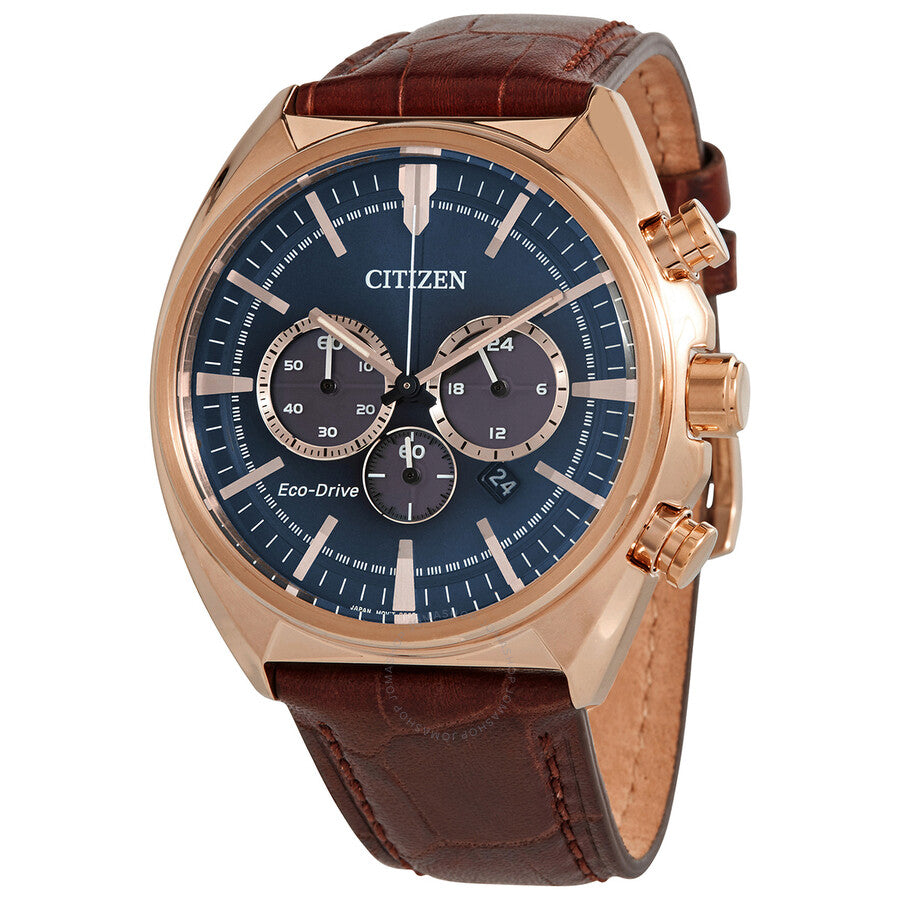 Citizen Chronograph Eco-Drive Blue Dial Men's Watch CA4283-04L - Dawson Watches