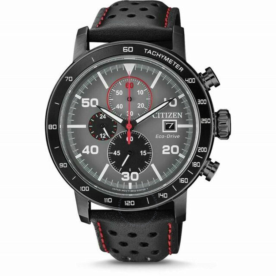 Citizen Chronograph Eco-Drive Grey Dial Men's Watch CA0645-15H - Dawson Watches