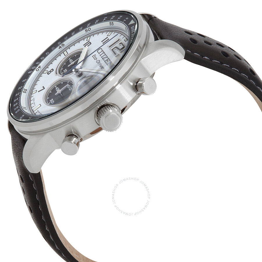 Citizen Chronograph Eco-Drive White Dial Men's Watch CA4500-32A - Dawson Watches #2