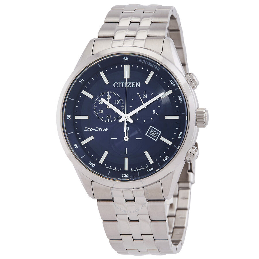 Citizen Chronograph GMT Blue Dial Men's Watch AT2570-56L - Dawson Watches