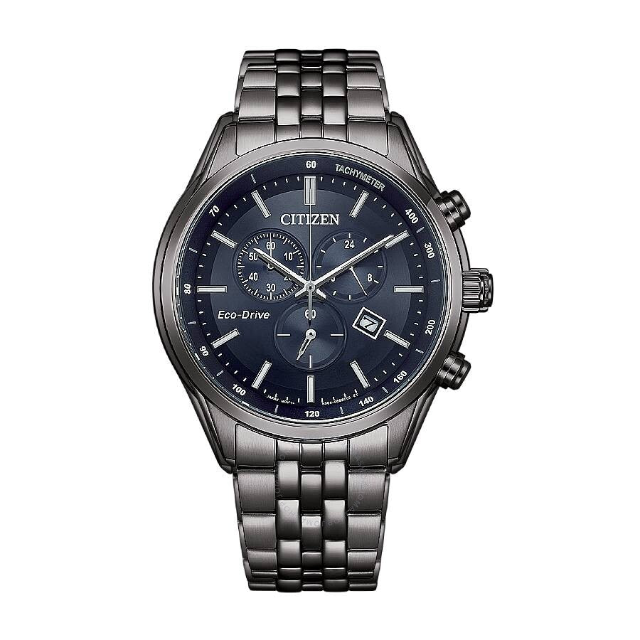 Citizen Chronograph GMT Blue Dial Men's Watch AT2577-57L - Dawson Watches