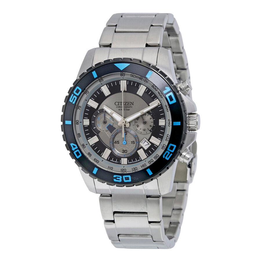 Citizen Chronograph Grey Dial Men's Watch AN8030-58F - Dawson Watches