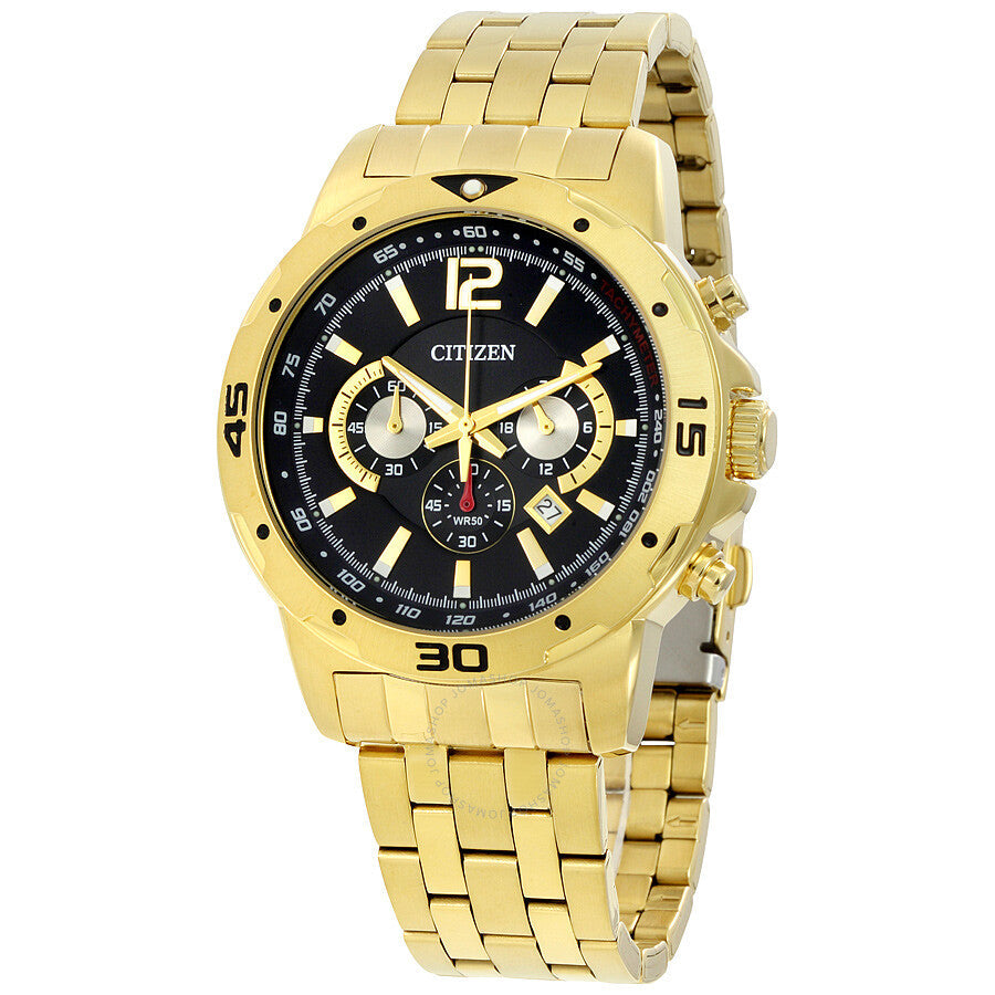 Citizen Chronograph Black Dial Men's Watch AN8102-59E - Dawson Watches