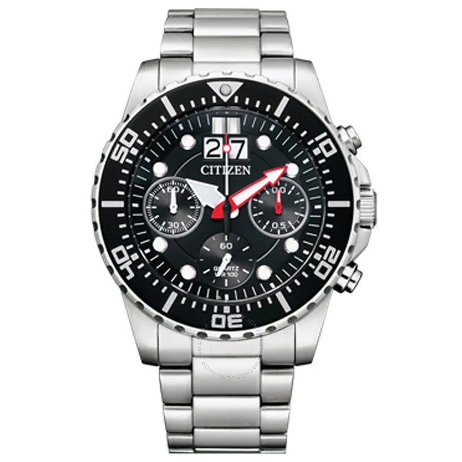 Citizen Chronograph Quartz Black Dial Men's Watch AI7000-83E - Dawson Watches