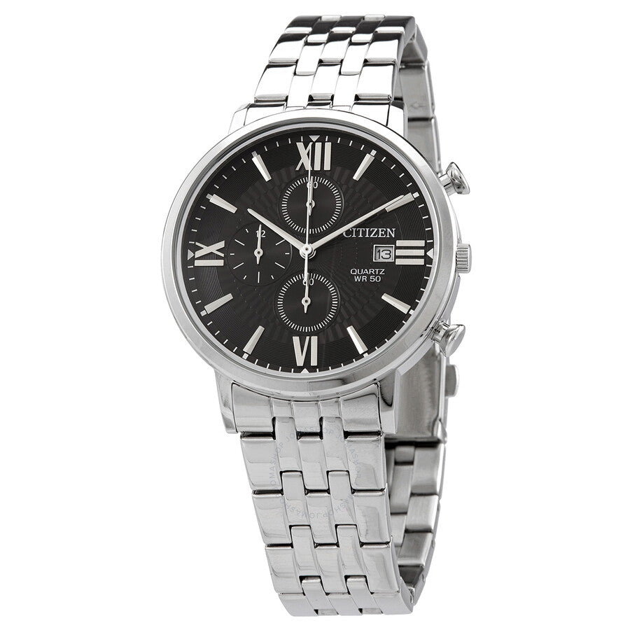 Citizen Chronograph Quartz Black Dial Men's Watch AN3610-71E - Dawson Watches
