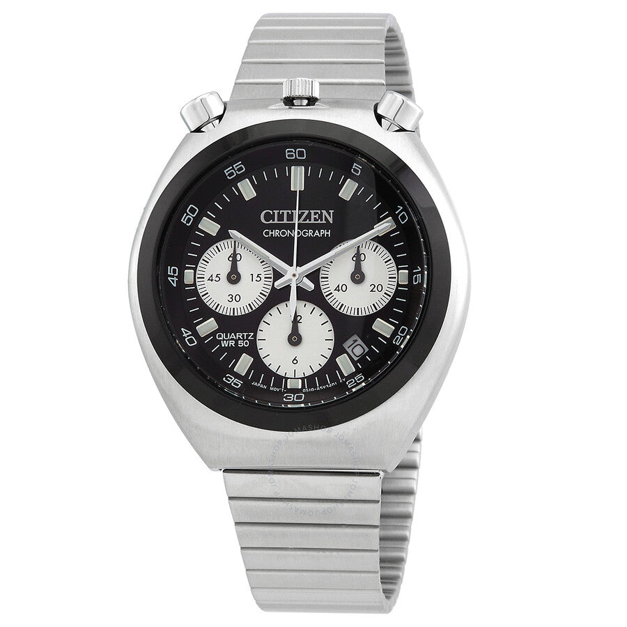 Citizen Chronograph Quartz Black Dial Men's Watch AN3660-81E - Dawson Watches
