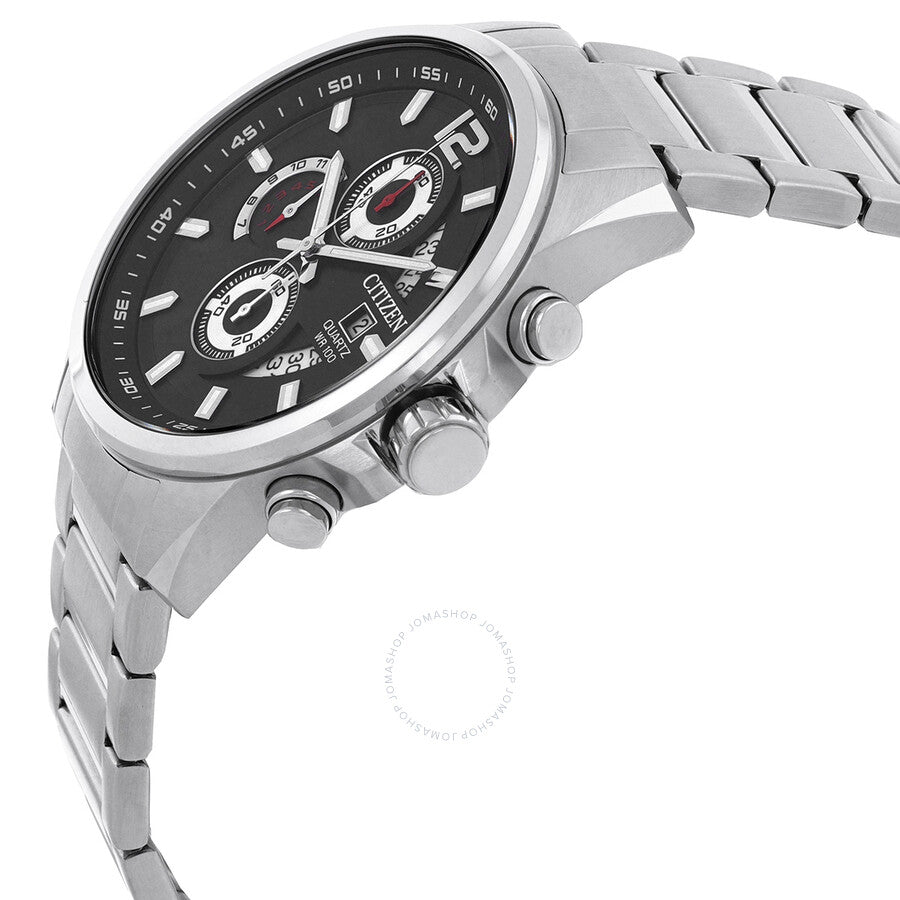 Citizen Chronograph Quartz Black Dial Men's Watch AN3690-56E - Dawson Watches #2